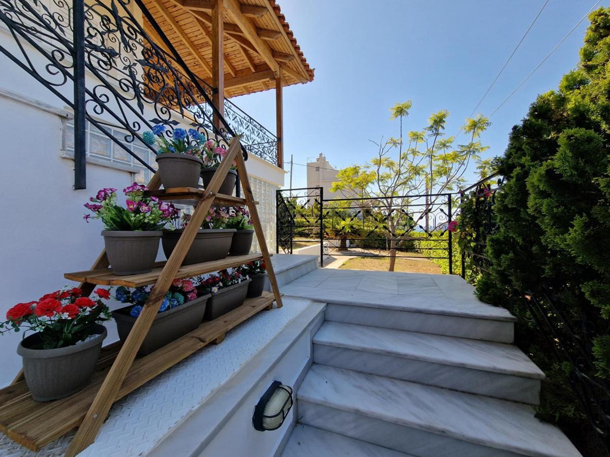 Villa Liana : Luxury Villa With Fantastic Sea View, Near Airport Pórto Ráfti エクステリア 写真