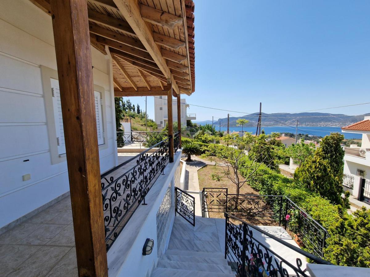 Villa Liana : Luxury Villa With Fantastic Sea View, Near Airport Pórto Ráfti エクステリア 写真