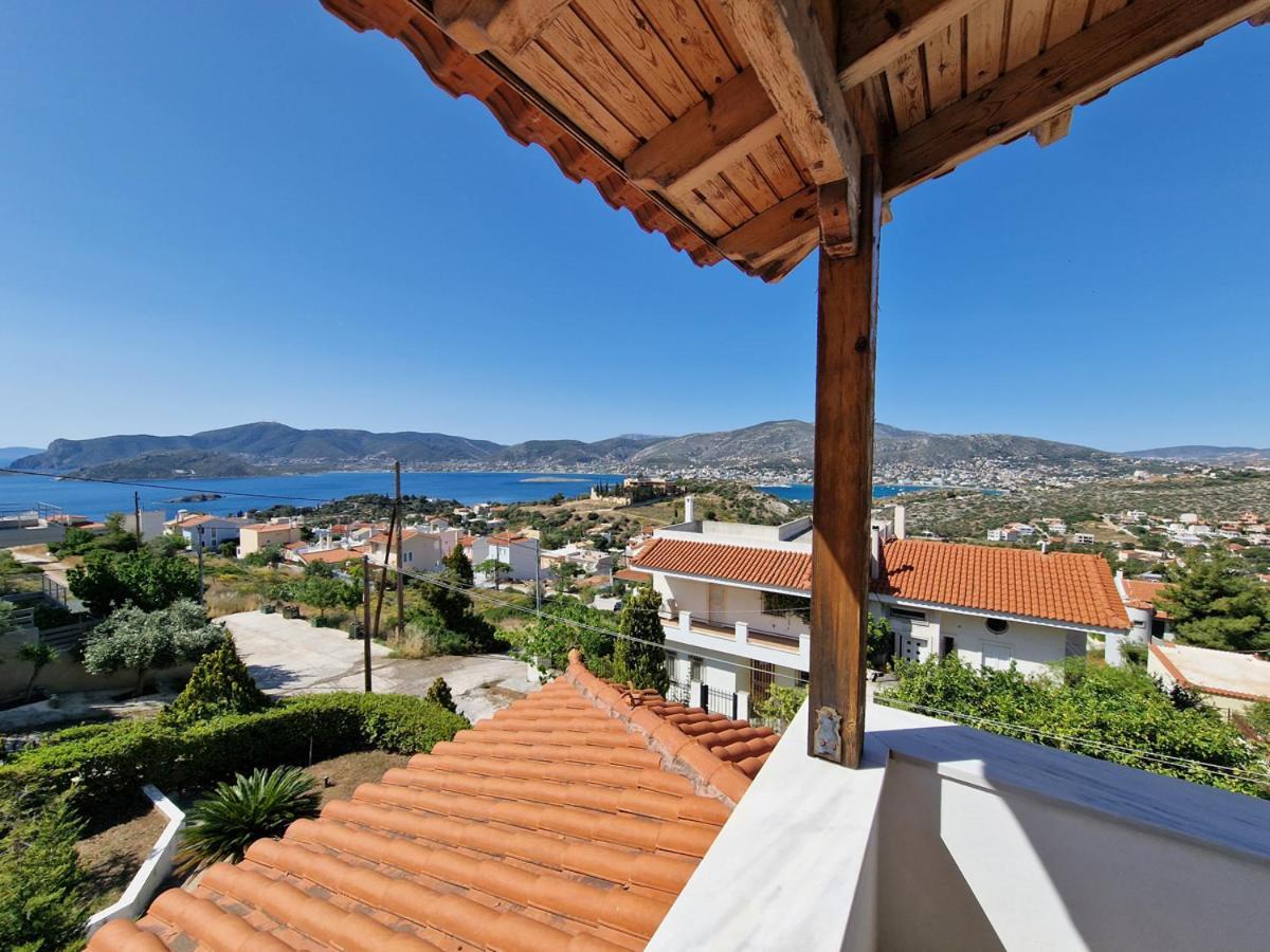 Villa Liana : Luxury Villa With Fantastic Sea View, Near Airport Pórto Ráfti エクステリア 写真