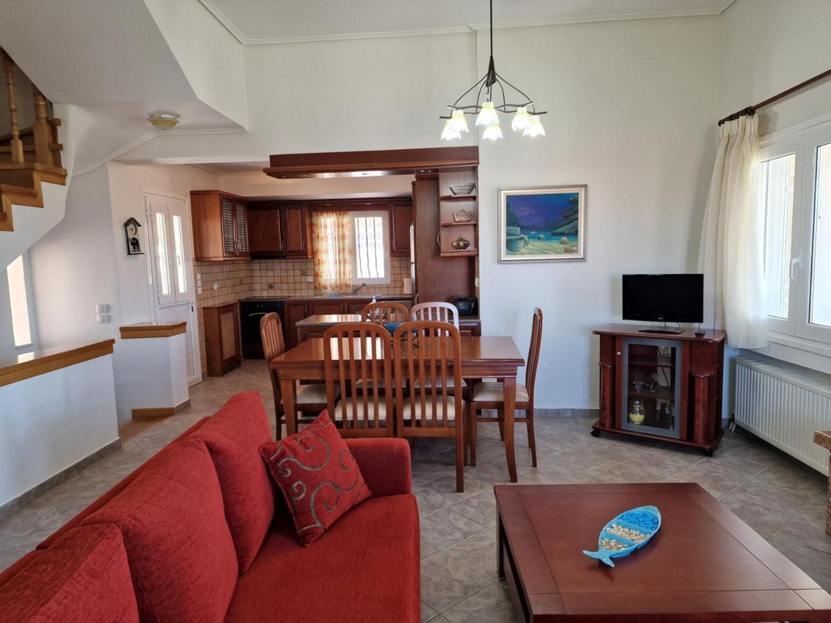 Villa Liana : Luxury Villa With Fantastic Sea View, Near Airport Pórto Ráfti エクステリア 写真