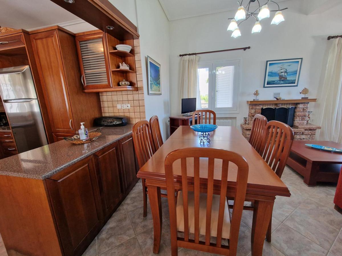 Villa Liana : Luxury Villa With Fantastic Sea View, Near Airport Pórto Ráfti エクステリア 写真