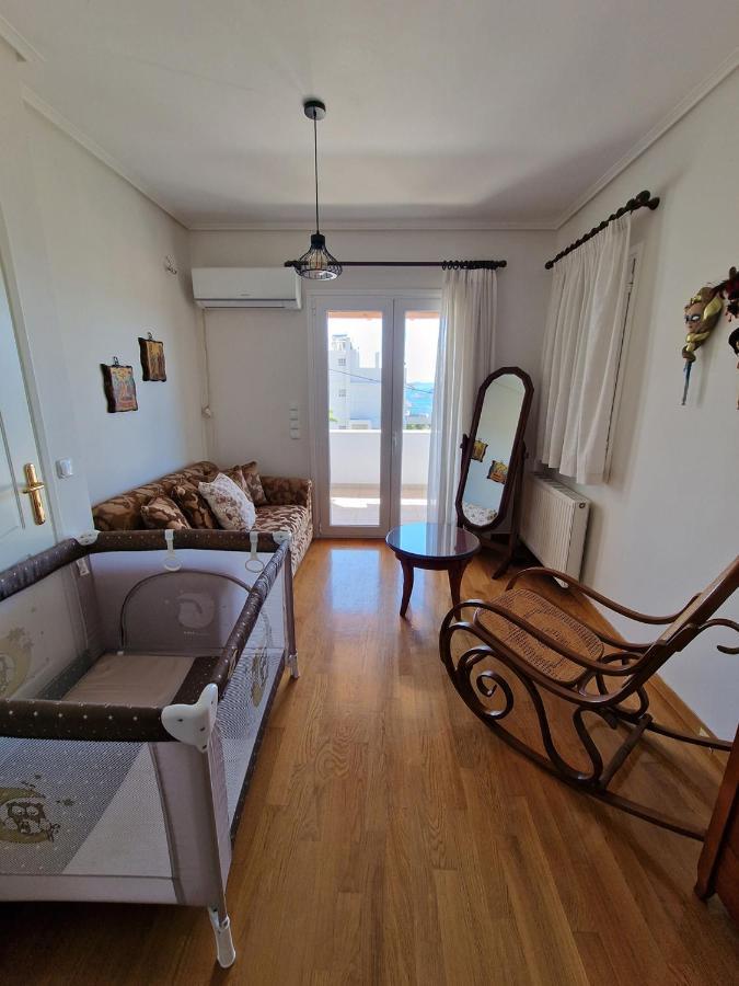 Villa Liana : Luxury Villa With Fantastic Sea View, Near Airport Pórto Ráfti エクステリア 写真