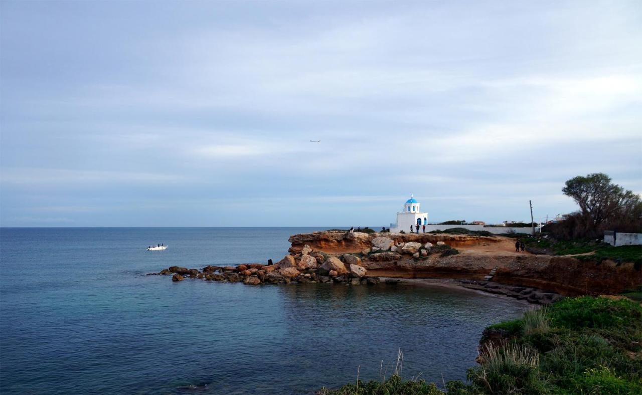 Villa Liana : Luxury Villa With Fantastic Sea View, Near Airport Pórto Ráfti エクステリア 写真
